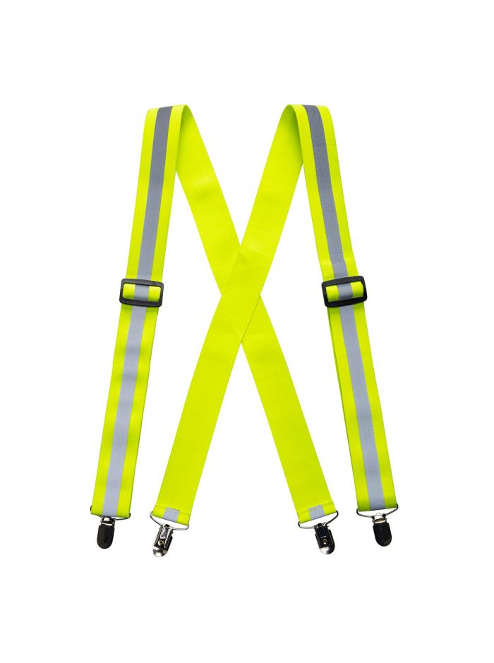 Hi-Vis Trousers Braces, , R, Yellow