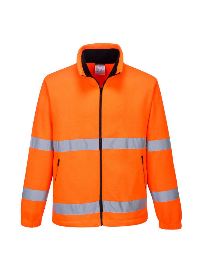 Hi-Vis Essential Fleece, L, R, Orange