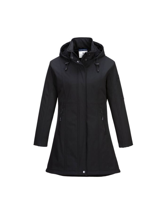 Carla Softshell Jacket (3L), L, R, Black