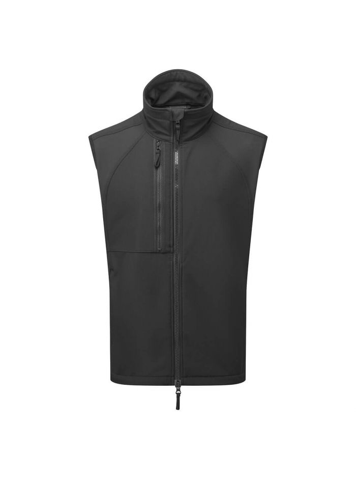 WX2 Eco Softshell Gilet (2L), L, R, Black