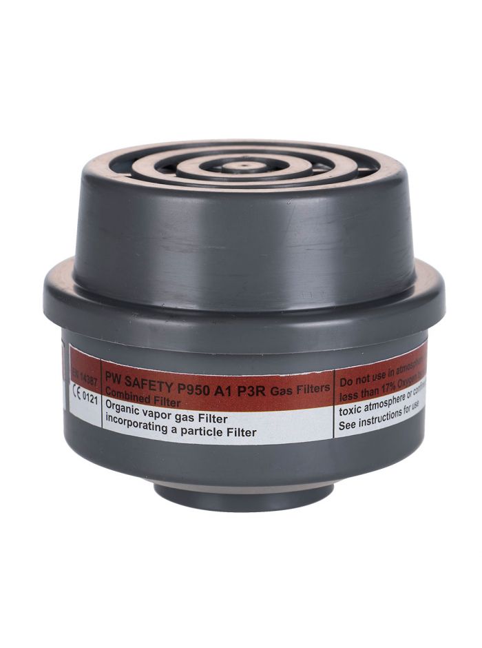 A1P3R Combination Filter Special Thread Connection (Pk4), , R, Grey