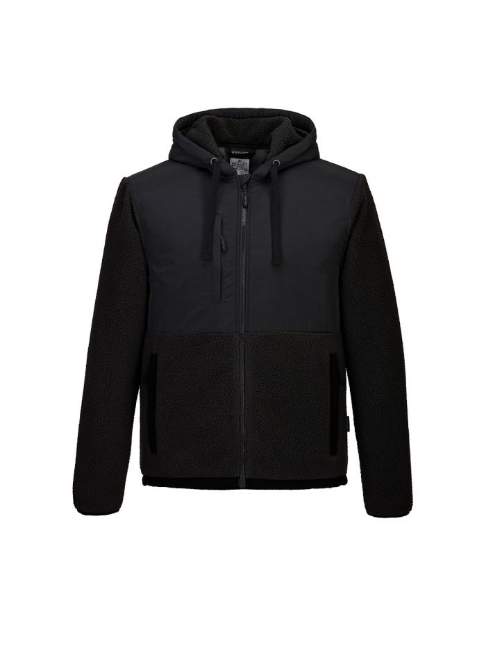 KX3 Borg Fleece, L, R, Black