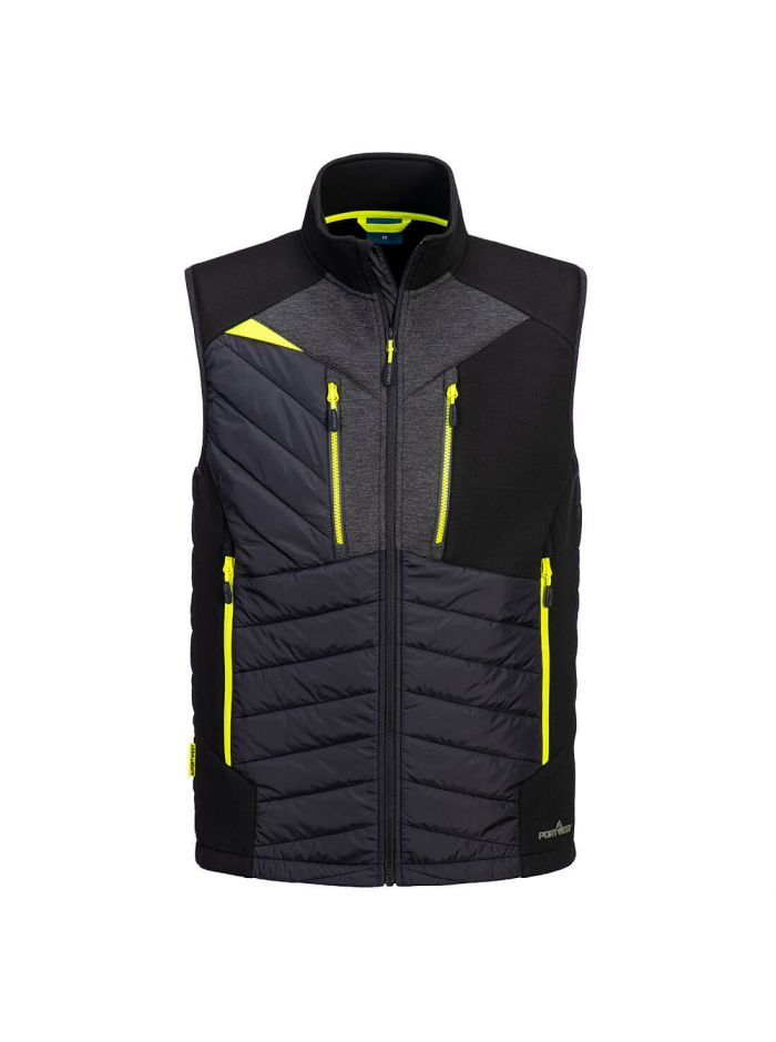 DX4 Hybrid Baffle Gilet, L, R, Black