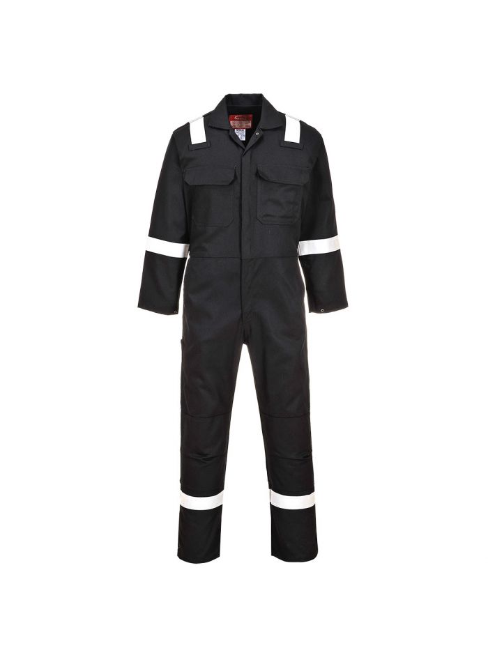 Bizweld Iona FR Coverall, L, R, Black