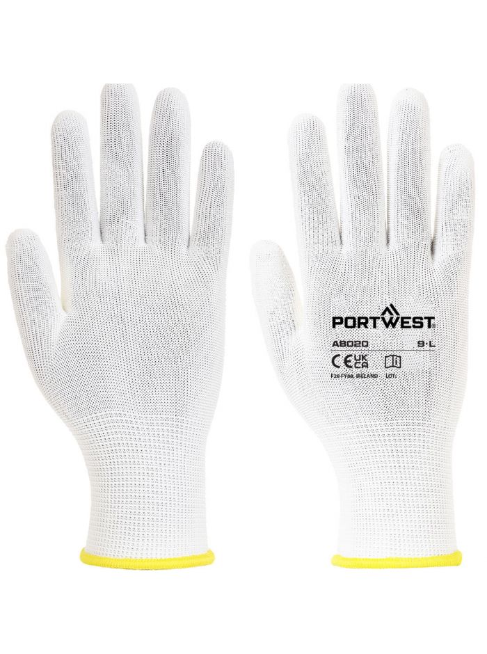 Assembly Glove (360 Pairs), L, R, White