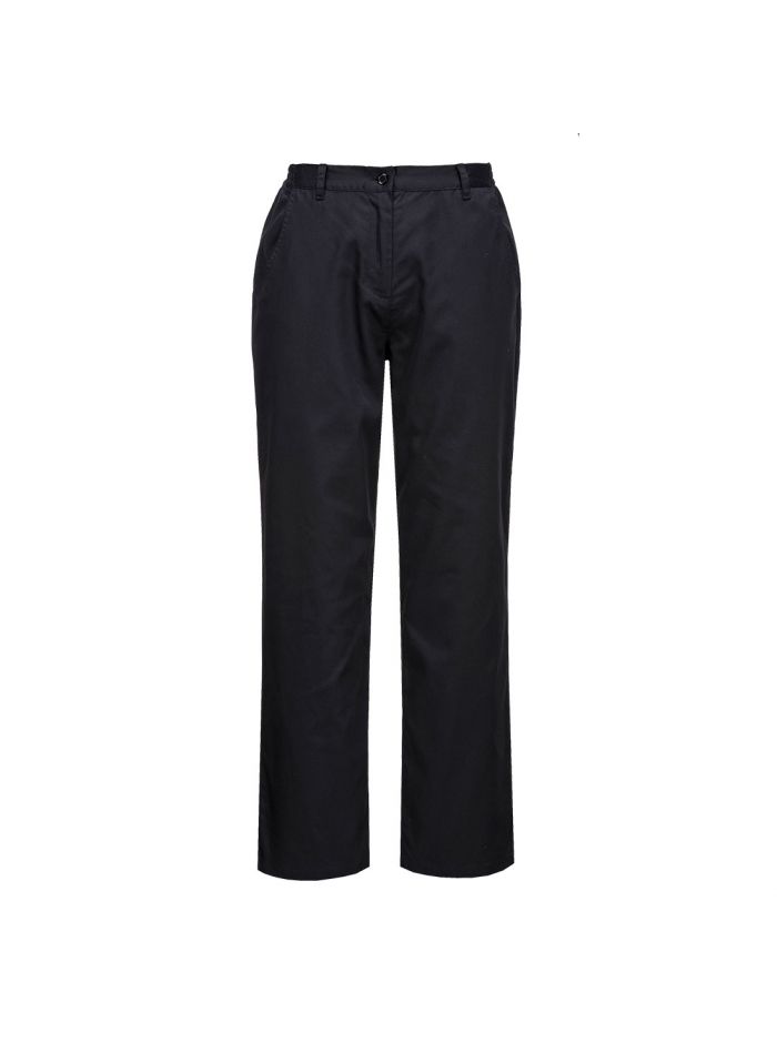 Rachel Women's Chefs Trousers, L, R, Black