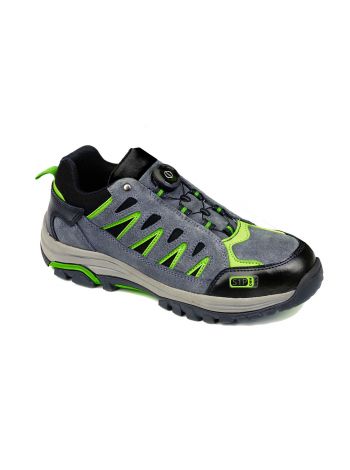 Steelite Wire Lace Safety Trainer S1P HRO, 39, N, Grey/Green