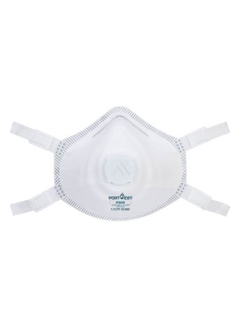 FFP3 Premium Dolomite Respirator (Pk5), , R, White