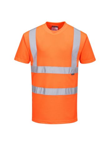 Hi-Vis T-Shirt S/S , 4XL, R, Orange