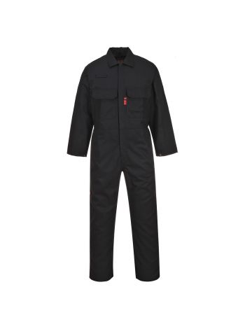 Bizweld FR Coverall, 4XL, R, Black