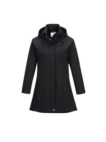 Carla Softshell Jacket (3L), L, R, Black