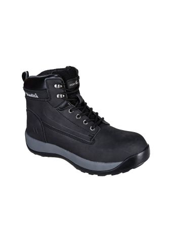 Steelite Construction Nubuck Boot S3 HRO, 39, R, Black