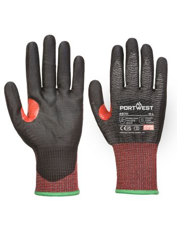 CS Cut F13 PU Glove, L, R, Black