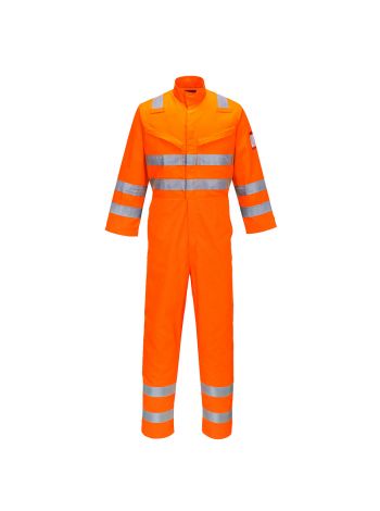 Araflame Hi-Vis Multi Coverall, 4XL, R, Orange