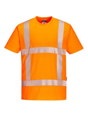 RWS Hi-Vis T-Shirt S/S , 4XL, R, Orange