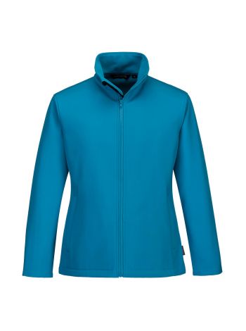 Women's Print and Promo Softshell (2L), L, R, Aqua