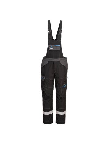 WX3 FR Bib and Brace, L, R, Black