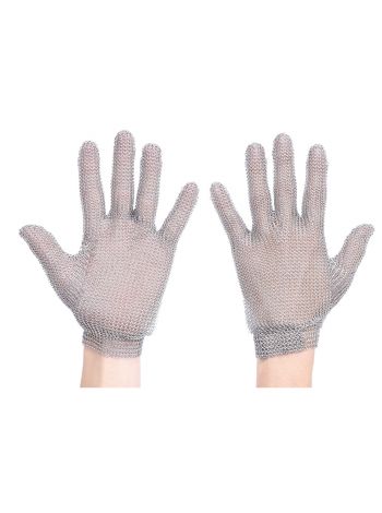 Chainmail Glove, L, R, Silver