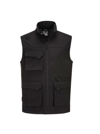 KX3 Softshell Gilet (3L), L, R, Black