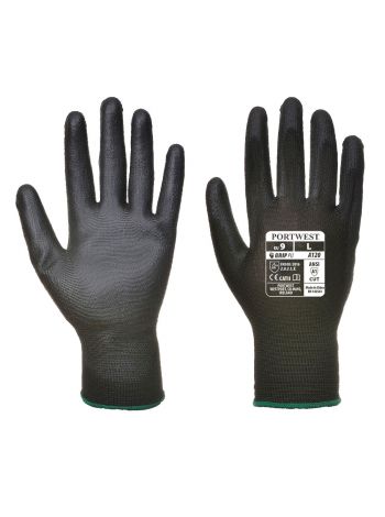 Vending PU Palm Glove, XS, R, Black