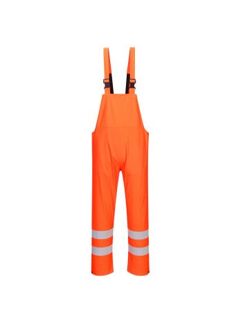 Sealtex Ultra Hi-Vis Rain Bib and Brace, L, R, Orange