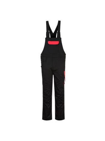 PW2 Bib and Brace, L, R, Black/Red